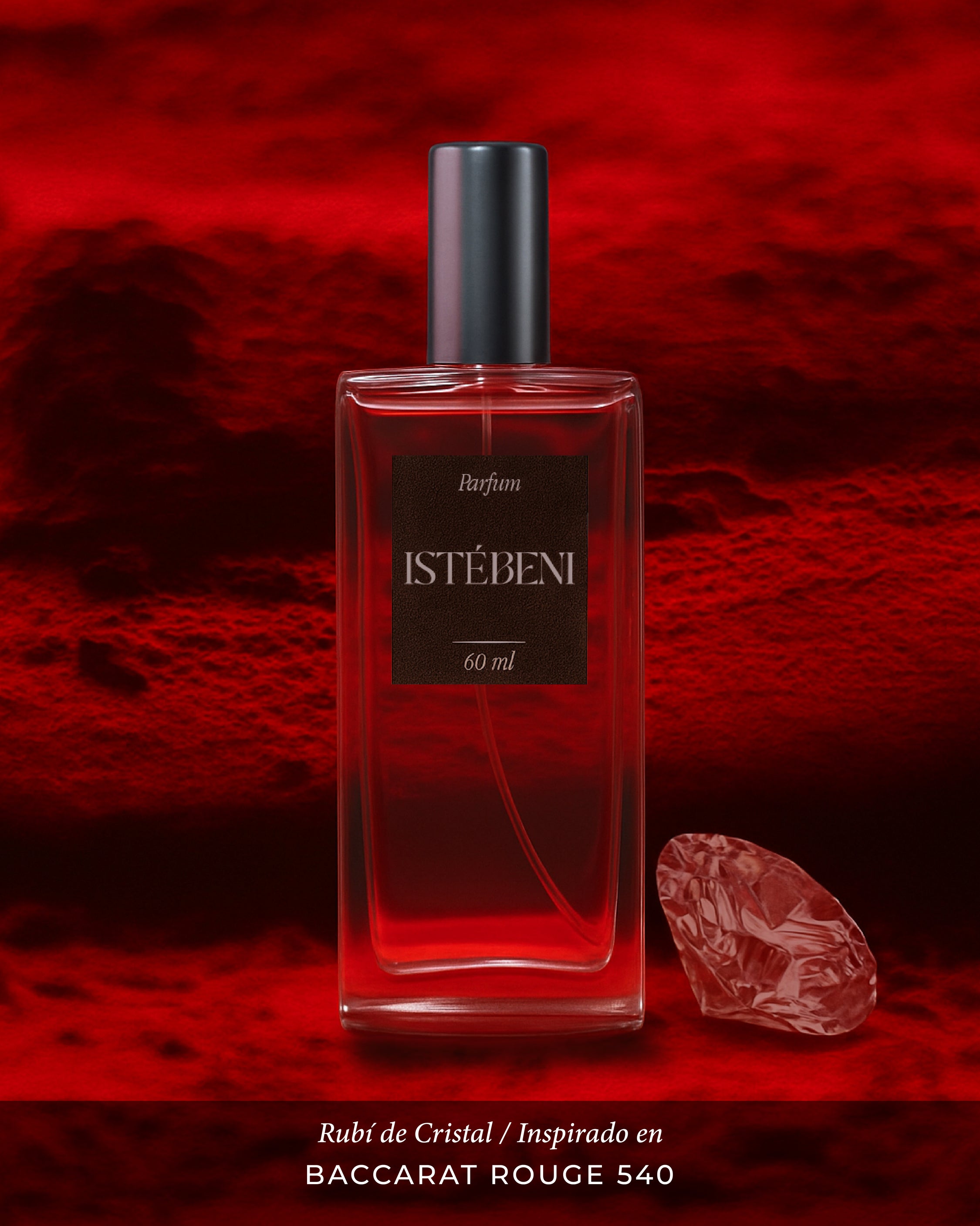 Rubí de Cristal — inspirado en "BACCARAT ROUGE 540"