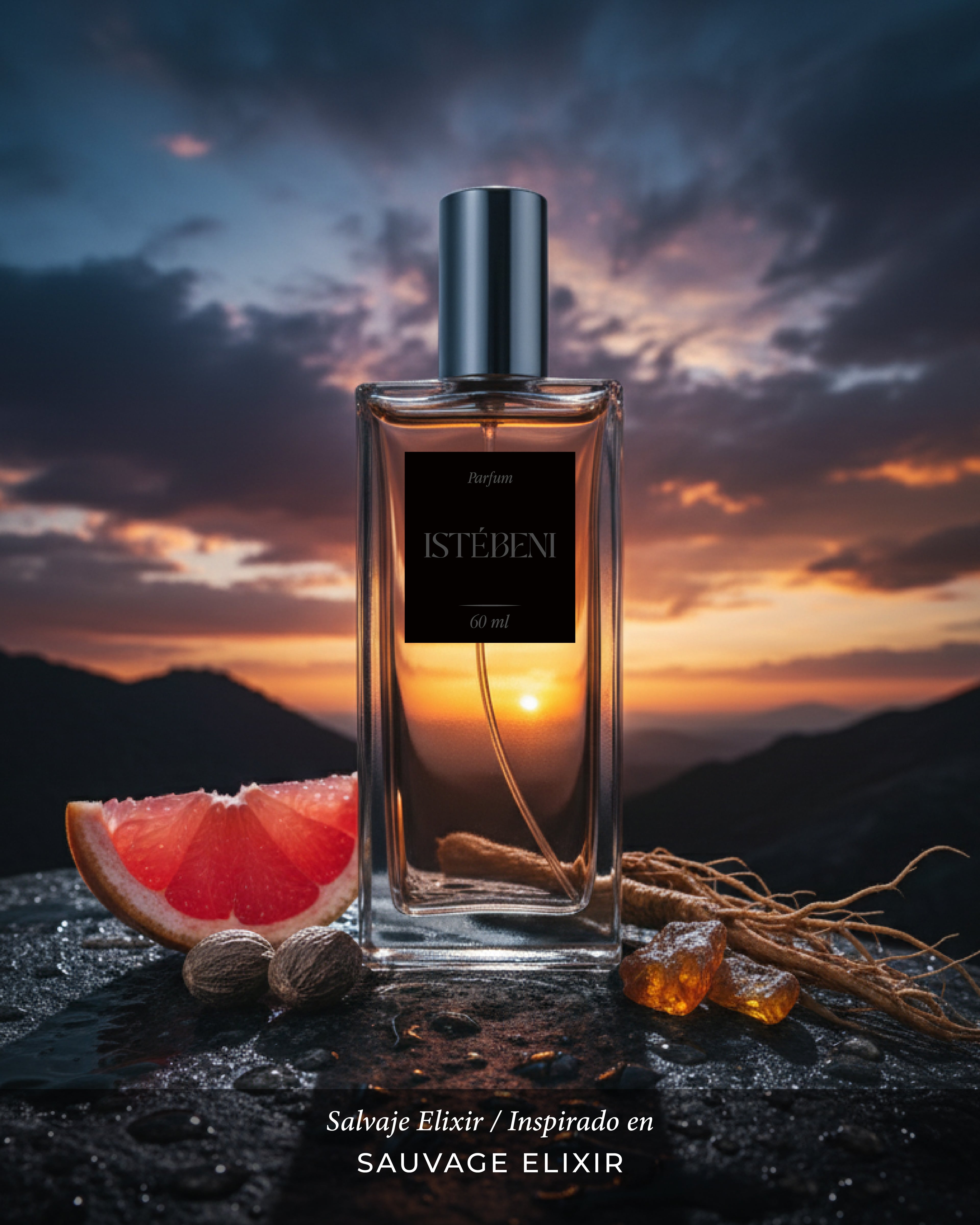 Salvaje Elixir — inspirado en "SAUVAGE ELIXIR"